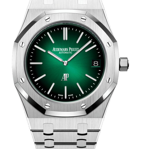 ROYAL OAK “JUMBO” Smoked Green Dial 39mm