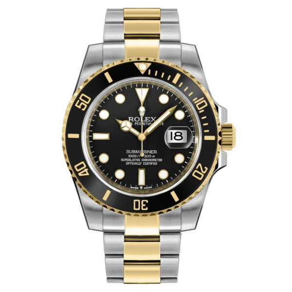 Submariner Date Two Tone Oyster Bracelet 41mm