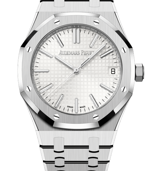 ROYAL OAK Silver-Toned Dial 41mm