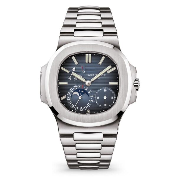 Nautilus 5712/1A-001 Blue Dial Moon Phases Steel 40mm