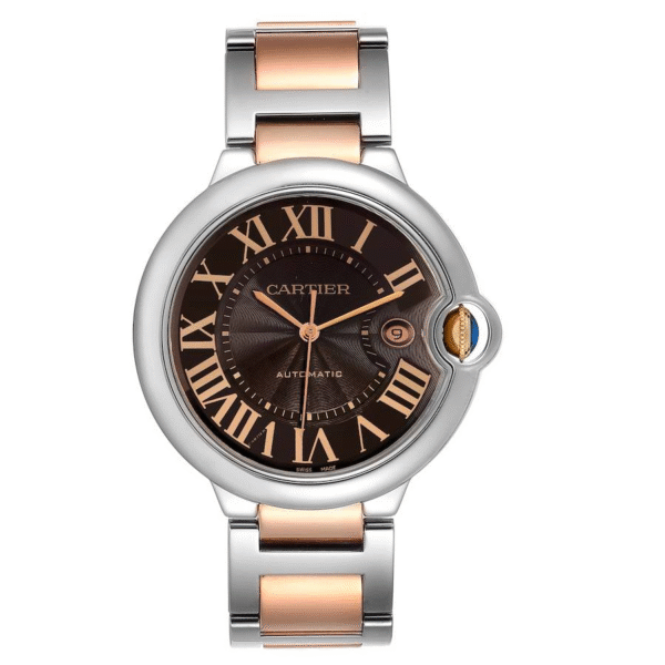 BALLON BLEU Rose Gold Mix Chocolate 42mm