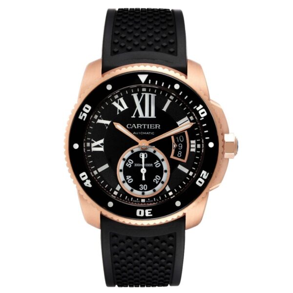 Calibre Rose Gold Black 42mm