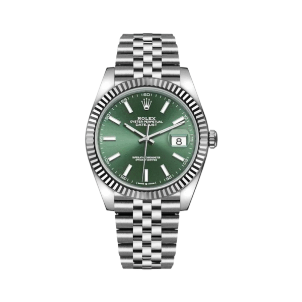 Datejust Green Dial Jubilee Bracelet 41mm