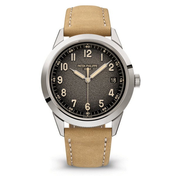 Patek Philippe Calatrava 5226G-001-Beige calfskin