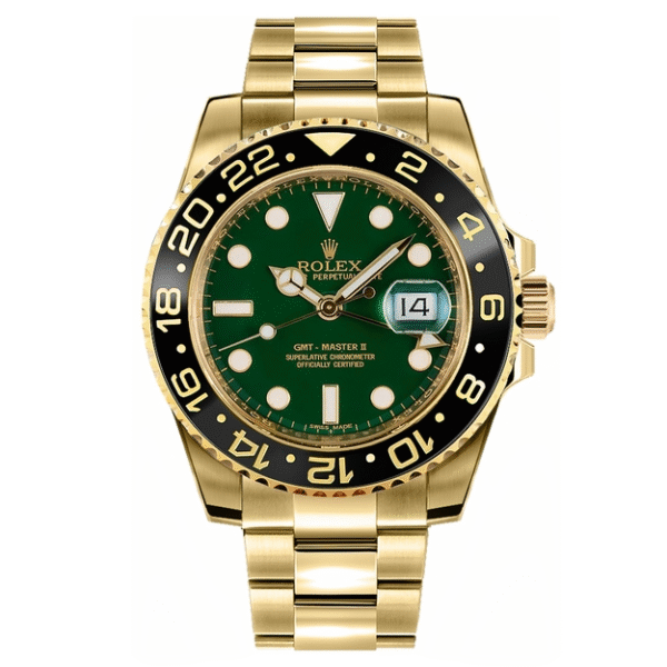 GMT-Master II Gold Green 40mm