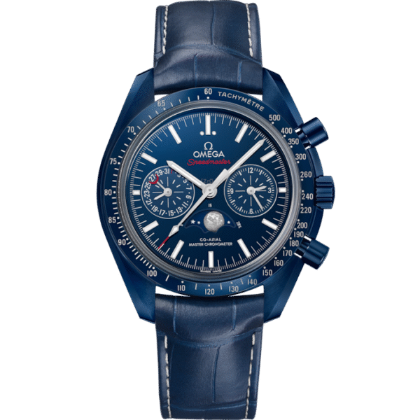 Speedmaster MoonPhase 44.25 mm blue watch